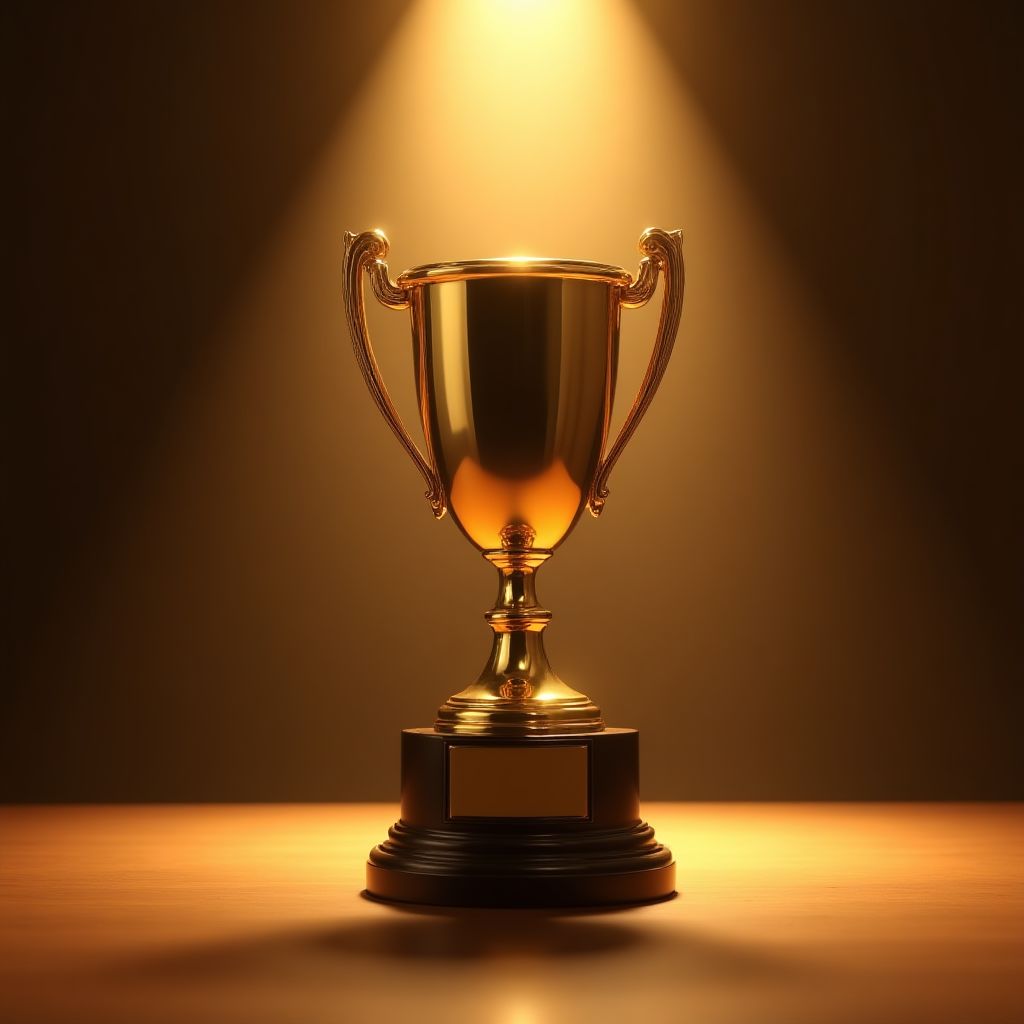 Business Excellence Award Trophy