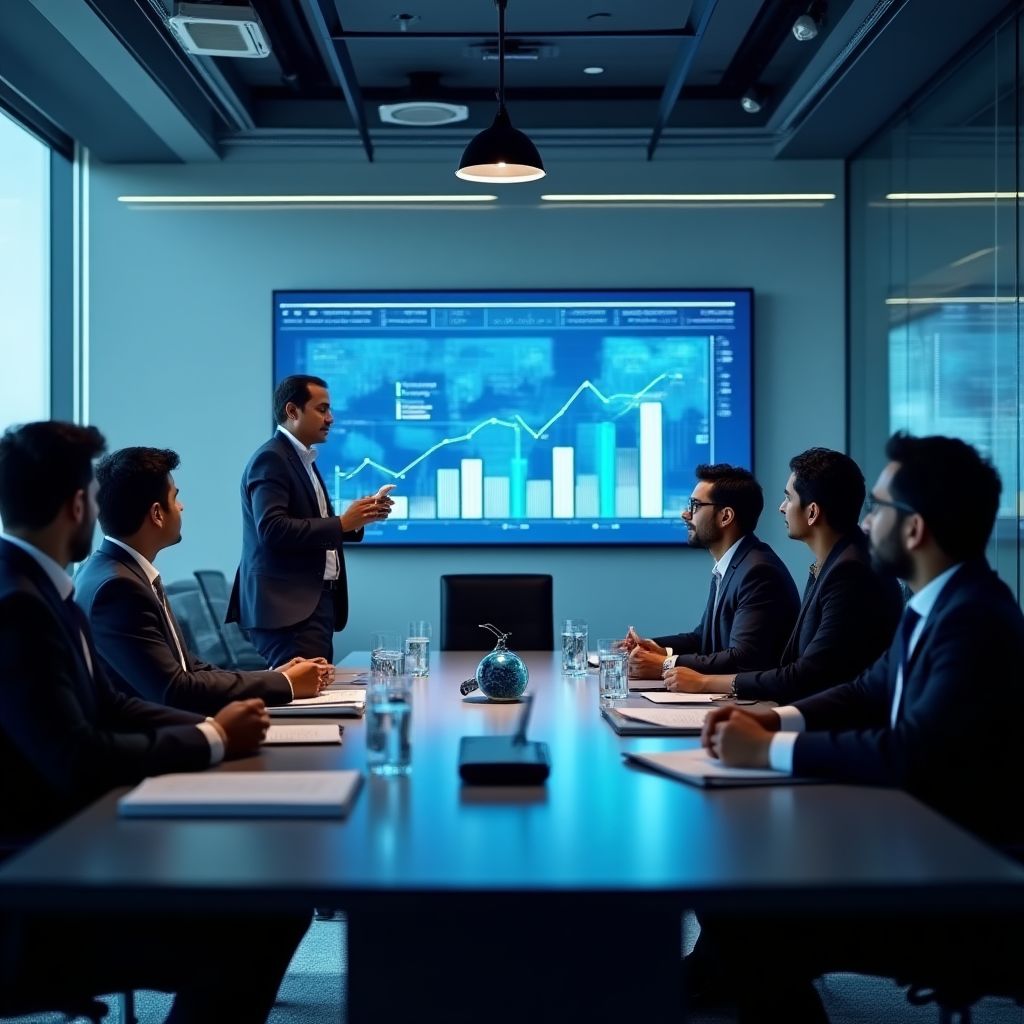 Business performance evaluation and growth metrics review