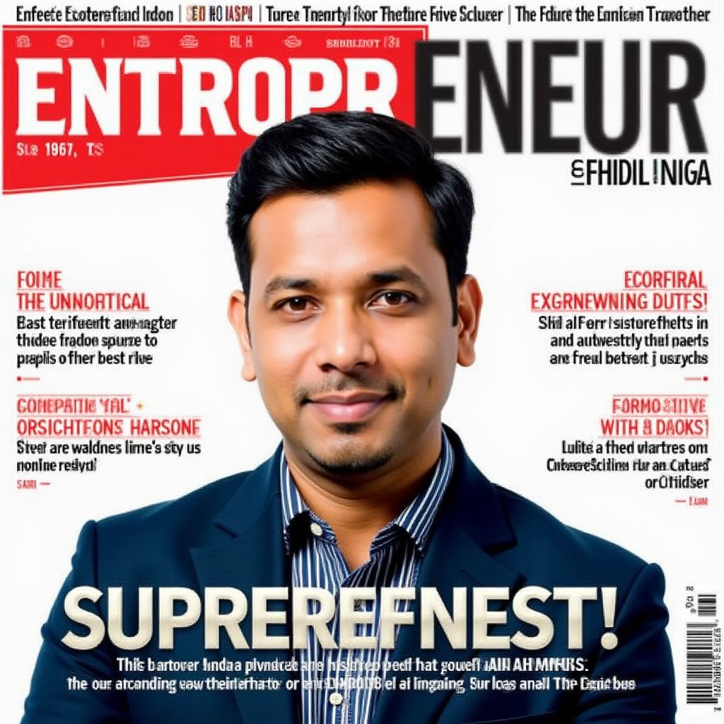 Entrepreneur India magazine featuring success stories